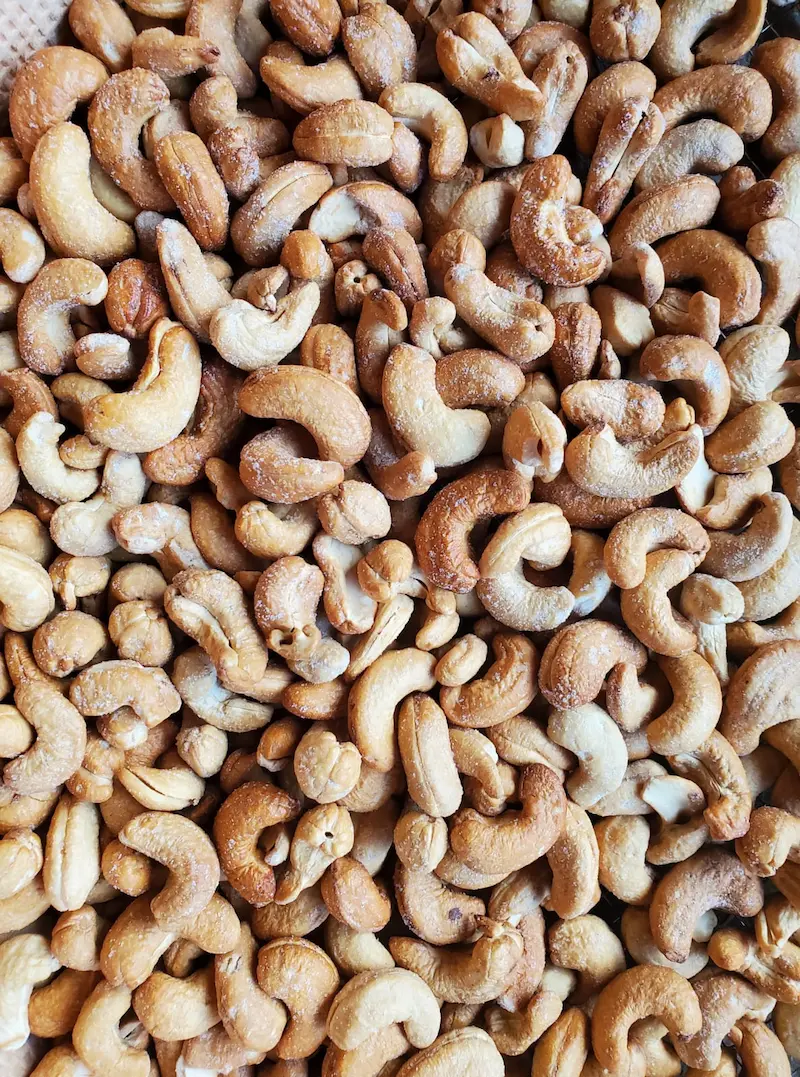 Noix de cajou entières, dorées et de qualité supérieure Noix de Luxe