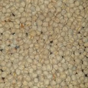 Pois chiches blancs secs dans un sachet kraft naturel – légumineuse riche en protéines végétales – Noix de Luxe