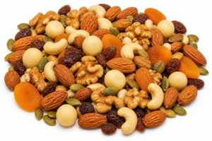 Mélange macadamia amande cajou fruits secs premium Noix de Luxe