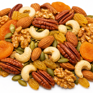 Mélange pécan amande cajou raisin abricot snack premium Noix de Luxe