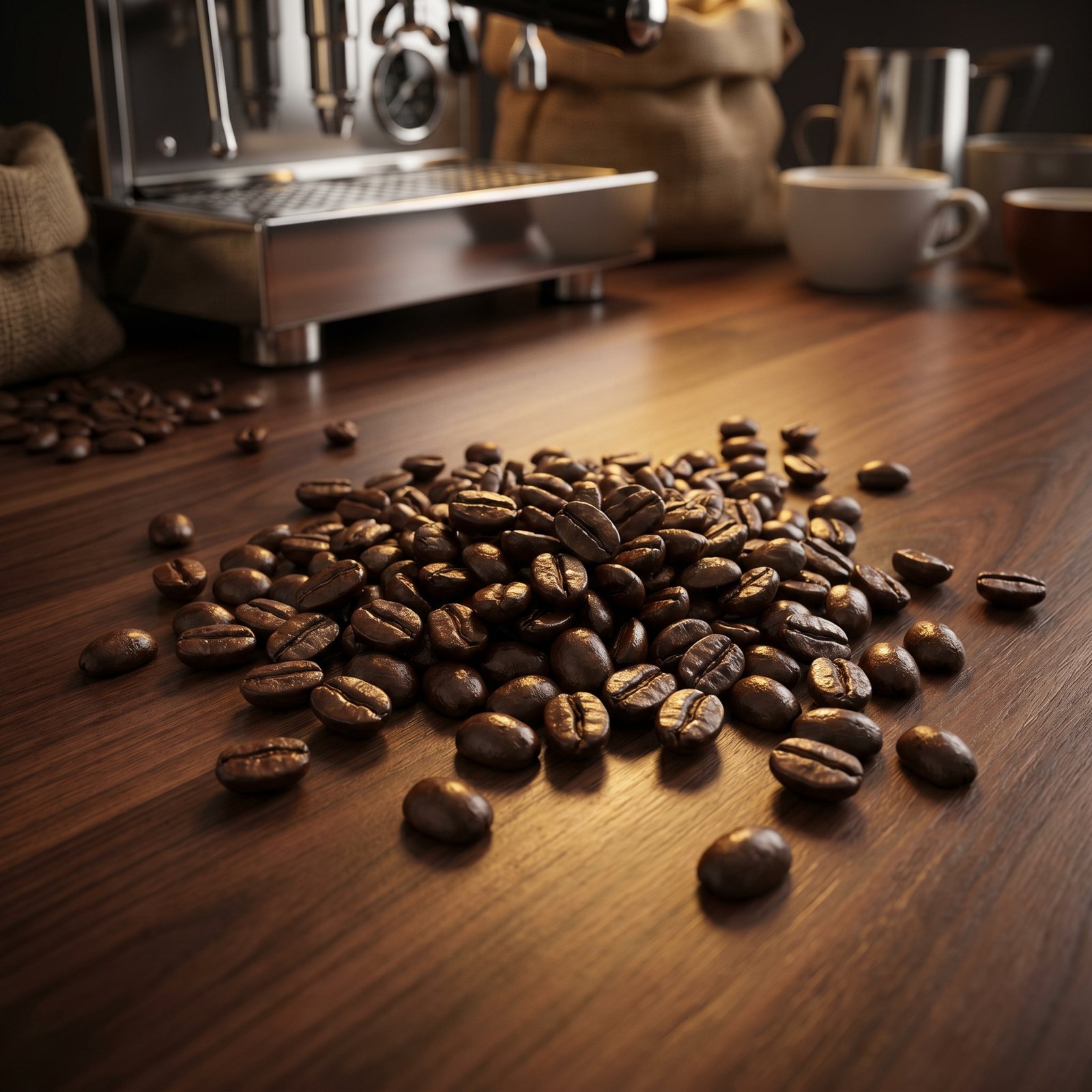 Café Espresso Barista en Grain : 60 % Arabica, 40 % Robusta