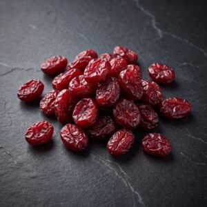 mélange de canneberges séchées et de fruits à coque